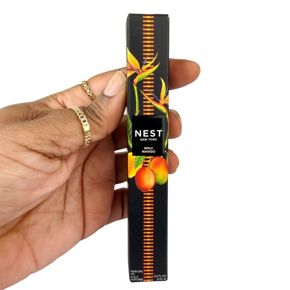 NEST New York Maui Mango Perfume Oil Rollerball 6mL 0.2oz Tropical Fragrance NEW